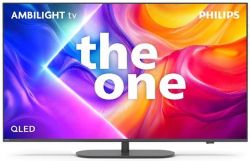 �������� 43" Philips QLED 4K 144Hz Smart Titan OS Black Ambilight 43PUS9010/12